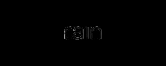 Rain Water